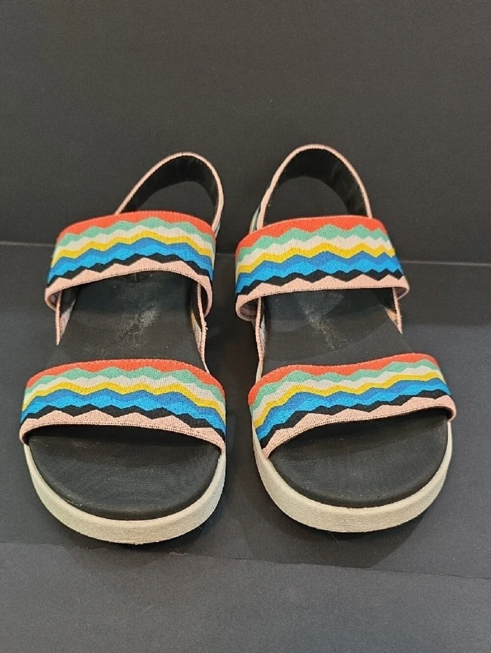 Keen Women's Multi-Color Zigzag Strap Sandals Size 11 - Picture 5 of 10